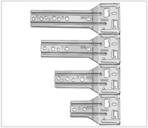 Installation lugs for VELFAC 200 systems